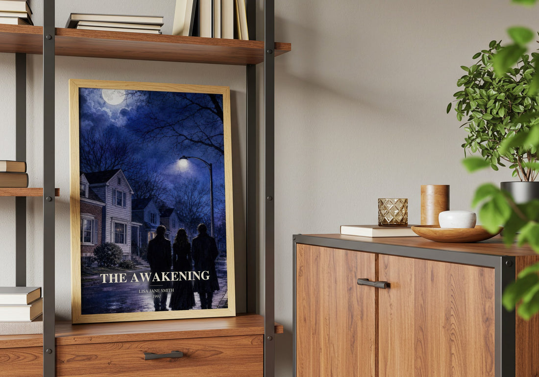 The Awakening book watercolour illustration paper finish options – matte satin gloss
