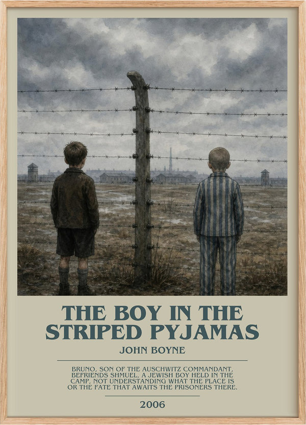 The Boy in the Striped Pyjamas Bookish Wall Art by John Boyne