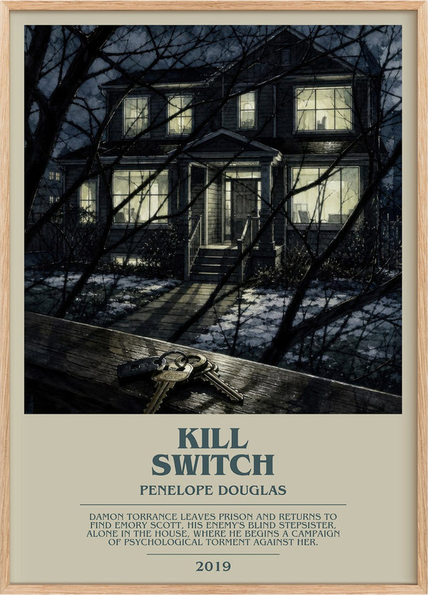 Kill Switch Bookish Wall Art by Penelope Douglas