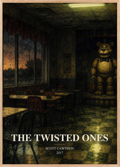 The Twisted Ones Book Watercolour Illustration by Scott Cawthon