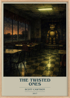 The Twisted Ones Book Cover Poster by Scott Cawthon