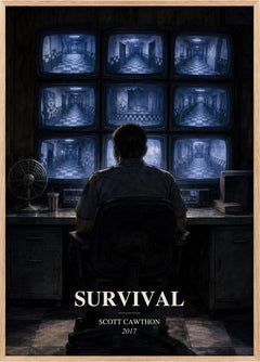 Survival Book Watercolour Illustration by Scott Cawthon