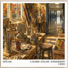 Speak Literary Art Print by Laurie Halse Anderson