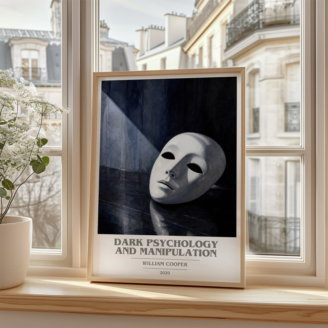 Dark Psychology and Manipulation book cover poster colour and style options – William Cooper book art