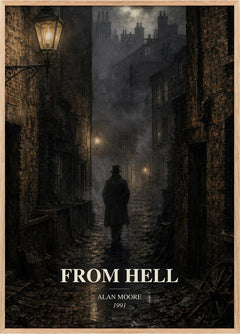 From hell Book Watercolour Illustration by Alan Moore