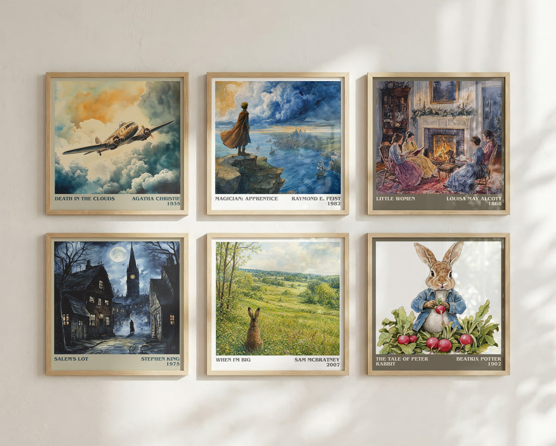 When I'm big literary art print colour and style options – Sam McBratney book art