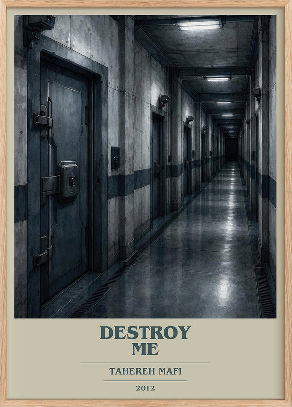 Destroy Me Book Cover Poster by Tahereh Mafi