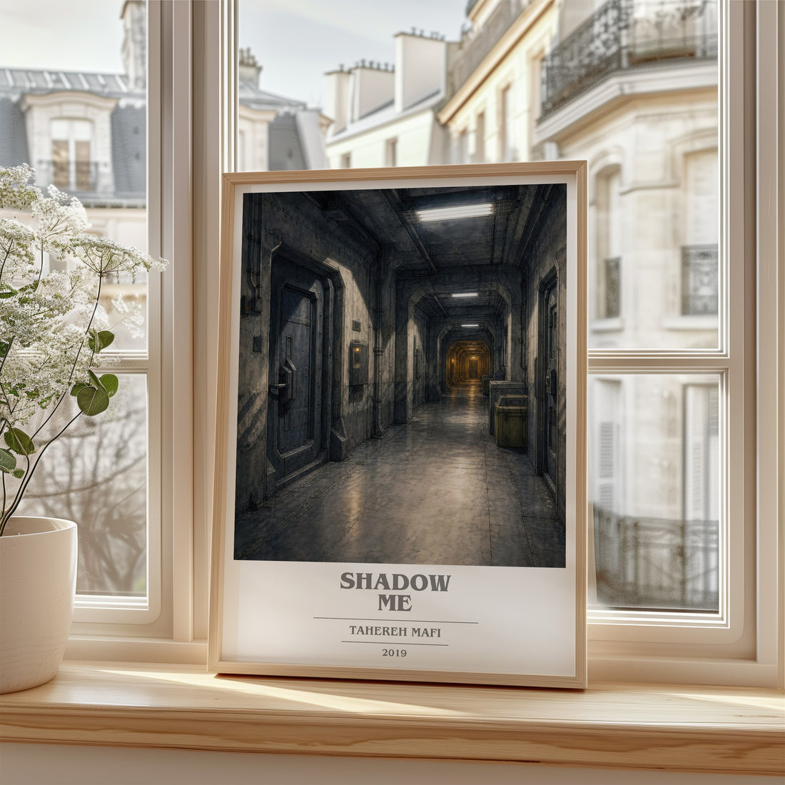 Shadow Me book cover poster colour and style options – Tahereh Mafi book art