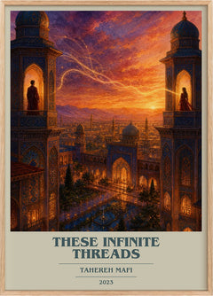These Infinite Threads Book Cover Poster by Tahereh Mafi