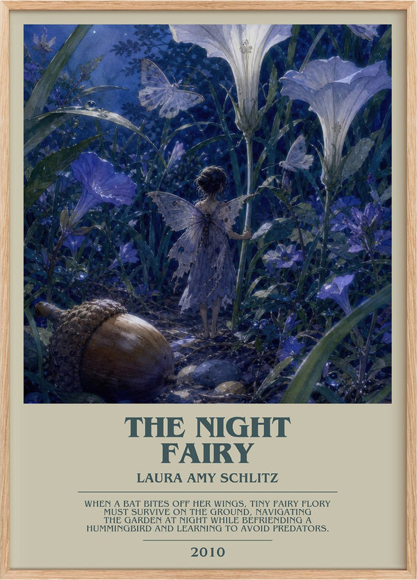 The Night Fairy Bookish Wall Art by Laura Amy Schlitz