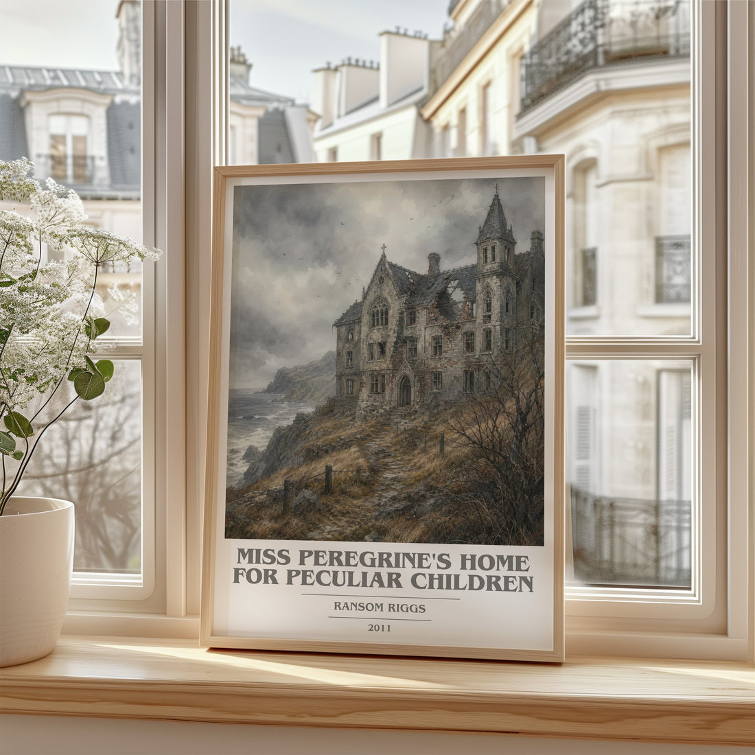 Miss Peregrine's Home for Peculiar Children book cover poster colour and style options – Ransom Riggs book art