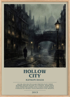 Hollow City Bookish Wall Art by Ransom Riggs