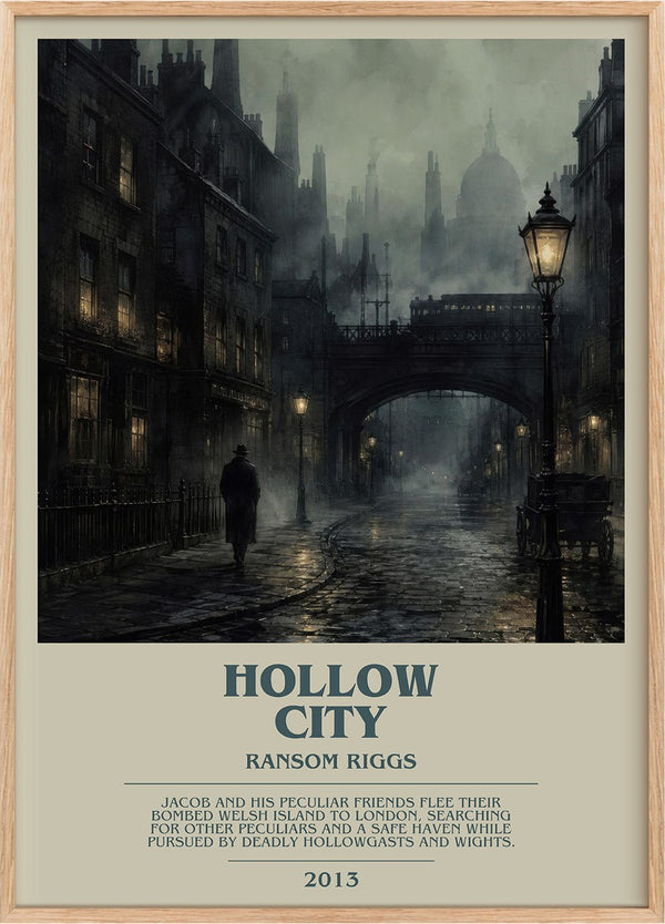 Hollow City Bookish Wall Art by Ransom Riggs