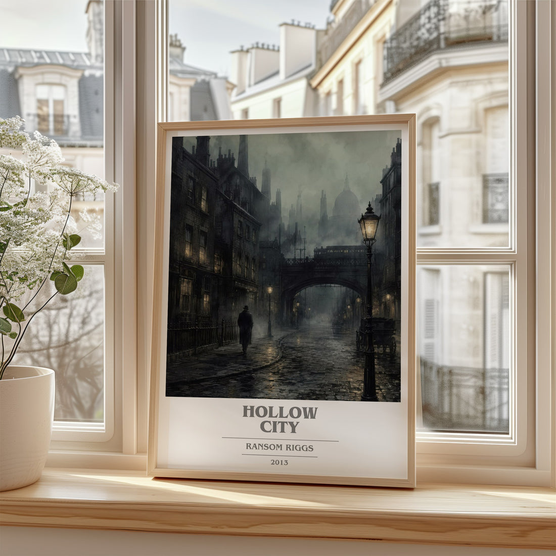 Hollow City book cover poster colour and style options – Ransom Riggs book art