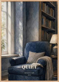 Quiet Book Watercolour Illustration by Susan Cain