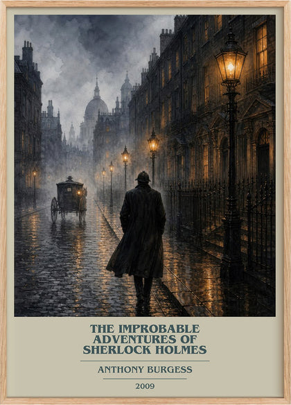 Improbable Adventures of Sherlock Holmes Book Cover Poster – A.