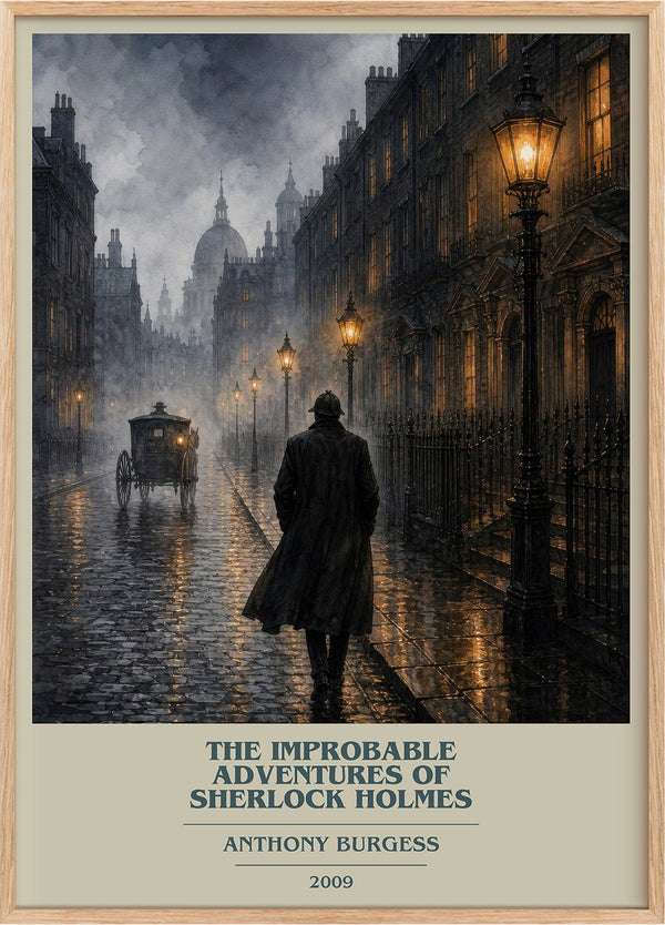 Improbable Adventures of Sherlock Holmes Book Cover Poster – A.