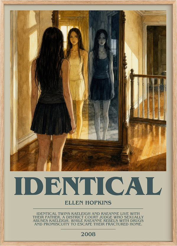 Identical Bookish Wall Art by Ellen Hopkins