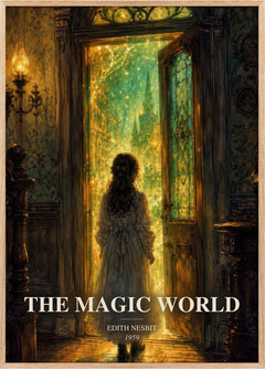 The Magic World Book Watercolour Illustration by Edith Nesbit
