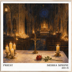 Priest Literary Art Print by Sierra Simone