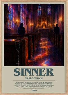 Sinner Bookish Wall Art by Sierra Simone
