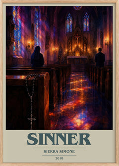 Sinner Book Cover Poster by Sierra Simone