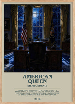 American Queen Bookish Wall Art by Sierra Simone