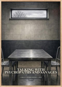 Talking With Psychopaths and Savages Book Watercolour Illustration by Christopher Berry-Dee