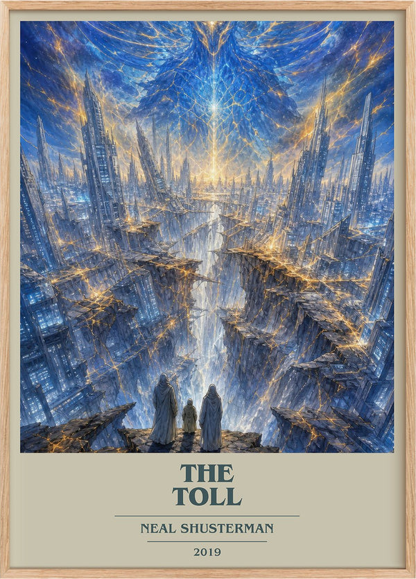 The Toll Book Cover Poster by Neal Shusterman
