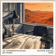 An Anthropologist on Mars Literary Art Print by Oliver Sacks