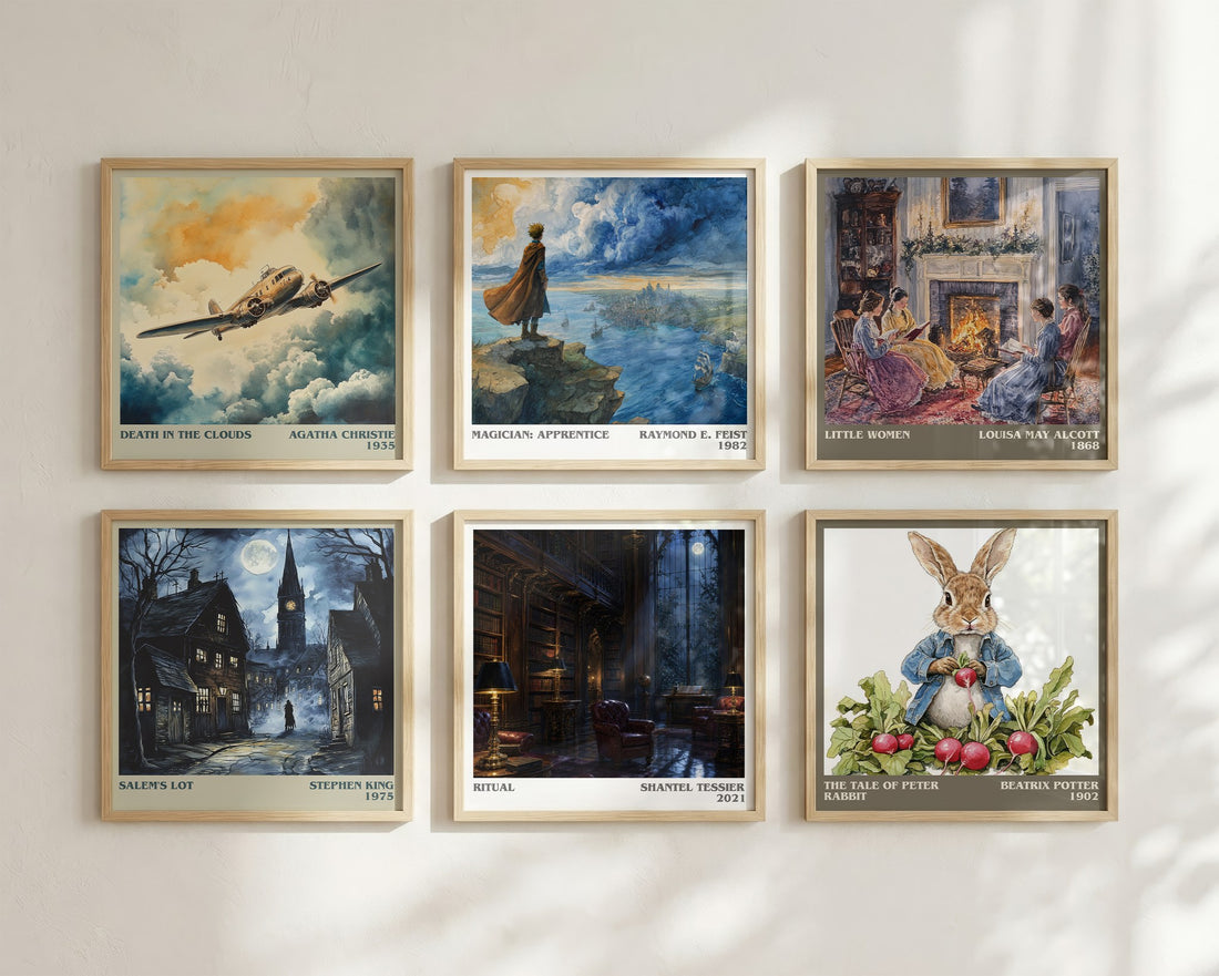 Ritual literary art print colour and style options – Shantel Tessier book art