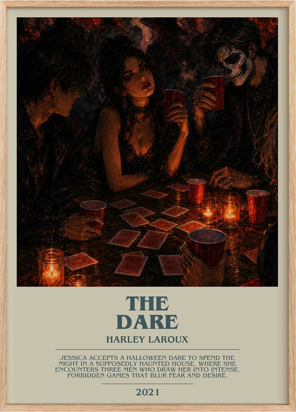 The Dare Bookish Wall Art by Harley Laroux