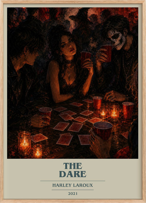 The Dare Book Cover Poster by Harley Laroux