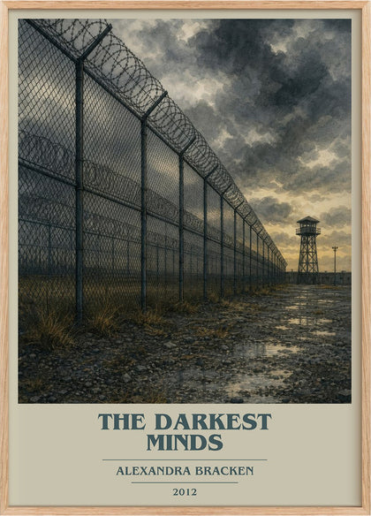 The Darkest Minds Book Cover Poster by Alexandra Bracken