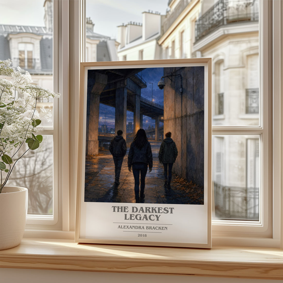 The darkest legacy book cover poster colour and style options – Alexandra Bracken book art