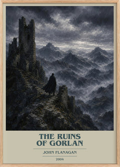 The Ruins of Gorlan Book Cover Poster by John Flanagan