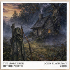 The Sorcerer of the North Literary Art Print by John Flanagan