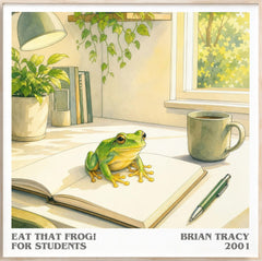 Eat That Frog! for Students Literary Art Print by Brian Tracy