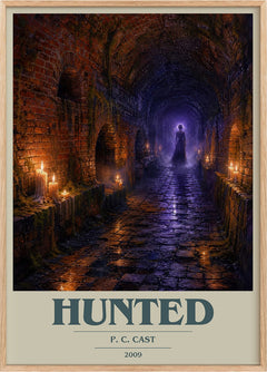 Hunted Book Cover Poster by P. C. Cast