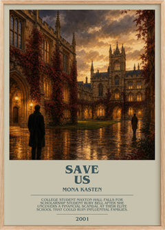 Save Us Bookish Wall Art by Mona Kasten