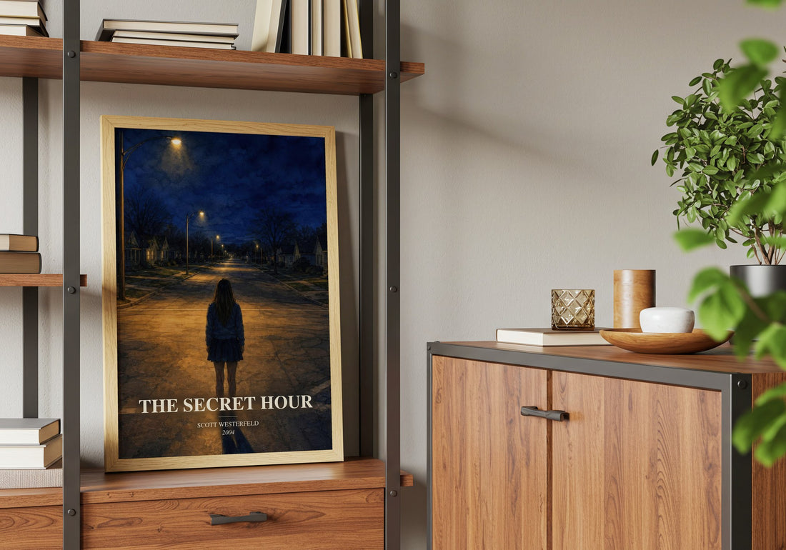 The Secret Hour book watercolour illustration paper finish options – matte satin gloss