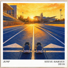 Jump Literary Art Print by Steve Harvey