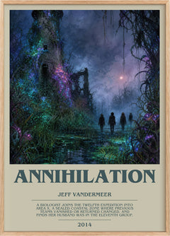 Annihilation Bookish Wall Art by Jeff VanderMeer