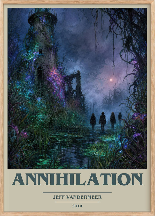 Annihilation Book Cover Poster by Jeff VanderMeer