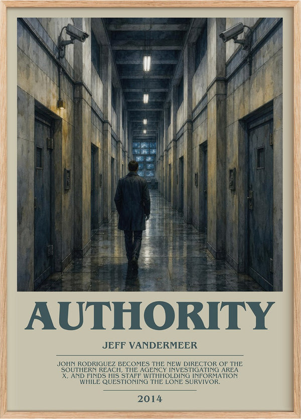 Authority Bookish Wall Art by Jeff VanderMeer