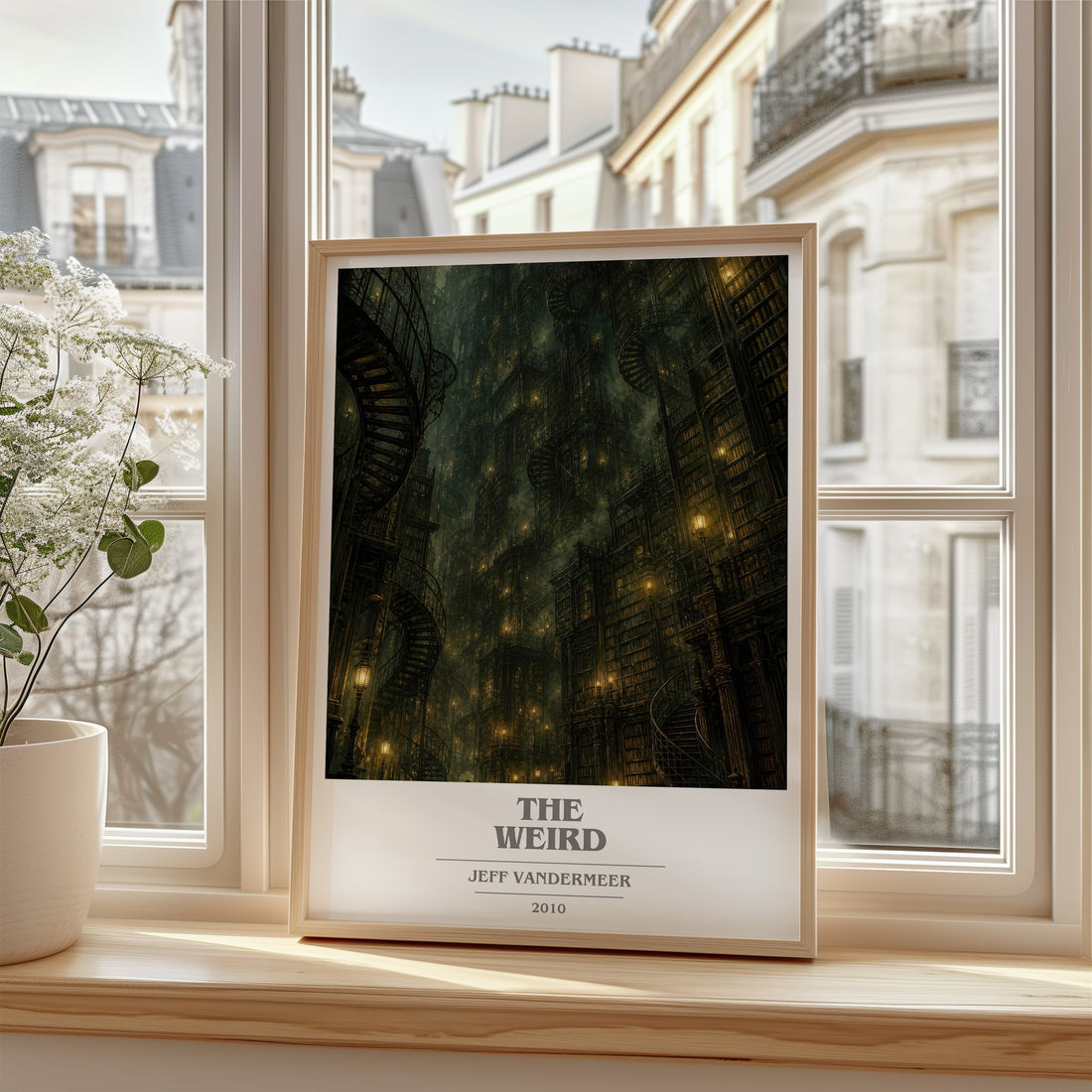 The Weird book cover poster colour and style options – Jeff VanderMeer book art