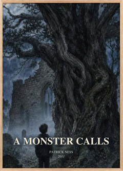 A Monster Calls Book Watercolour Illustration by Patrick Ness
