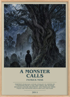A Monster Calls Bookish Wall Art by Patrick Ness