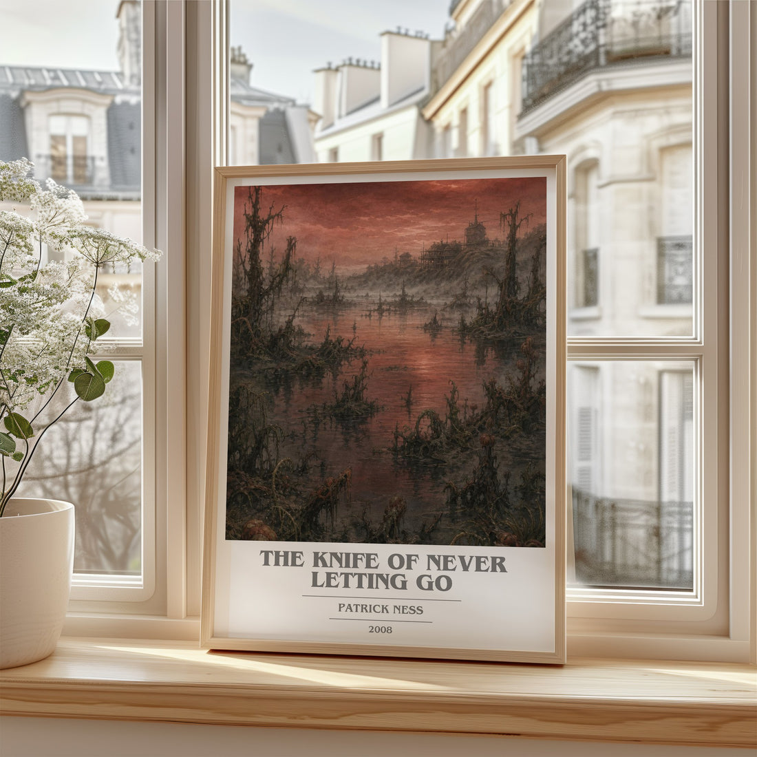 The Knife of Never Letting Go book cover poster colour and style options – Patrick Ness book art