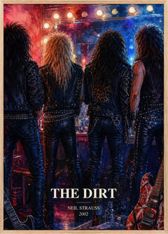 The Dirt Book Watercolour Illustration by Neil Strauss